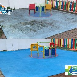 Playground cleaners Royal Wootton Bassett