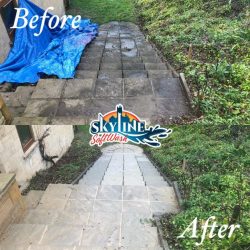 Patio cleaning service Great Rissington