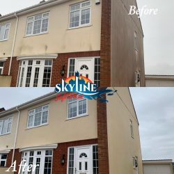 Exterior building cleaning Skenfrith