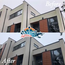 Exterior building cleaning Watchfield